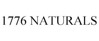 1776 NATURALS trademark