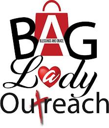 BLESSINGS AND GRACE BAG LADY OUTREACH trademark