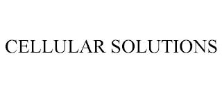 CELLULAR SOLUTIONS trademark