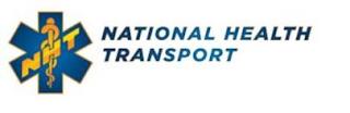 NHT NATIONAL HEALTH TRANSPORT trademark