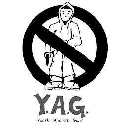 Y. A. G. YOUTH AGAINST GUNS trademark