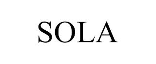 SOLA trademark