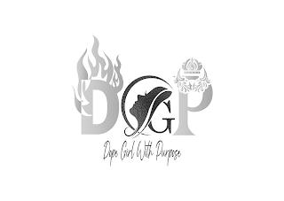 DGP DOPE GIRL WITH PURPOSE trademark