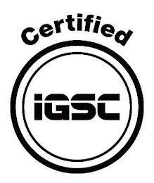 IGSC CERTIFIED trademark