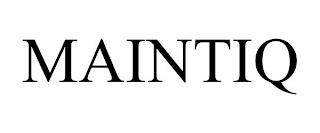 MAINTIQ trademark