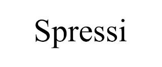 SPRESSI trademark