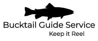 BUCKTAIL GUIDE SERVICE KEEP IT REEL trademark