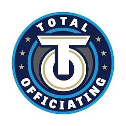 TO TOTAL OFFICIATING trademark