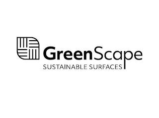 GREENSCAPE SUSTAINABLE SURFACES trademark