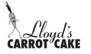 LLOYD'S CARROT CAKE trademark