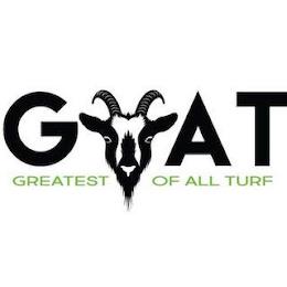 GOAT GREATEST OF ALL TURF trademark