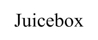 JUICEBOX trademark