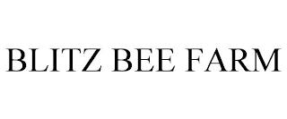 BLITZ BEE FARM trademark