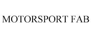 MOTORSPORT FAB trademark