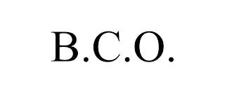 B.C.O. trademark