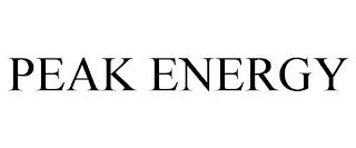 PEAK ENERGY trademark