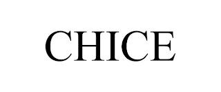 CHICE trademark