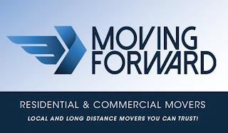 MOVING FORWARD RESIDENTIAL & COMMERCIAL MOVERS LOCAL AND LONG DISTANCE MOVERS YOU CAN TRUST! trademark