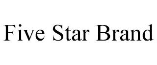 FIVE STAR BRAND trademark