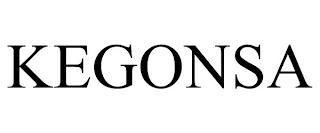 KEGONSA trademark