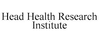 HEAD HEALTH RESEARCH INSTITUTE trademark