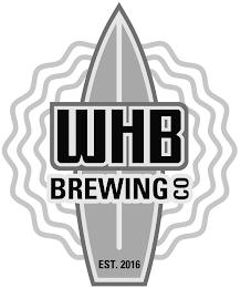 WHB BREWING CO. EST 2016 trademark