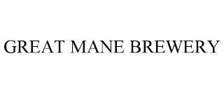 GREAT MANE BREWERY trademark