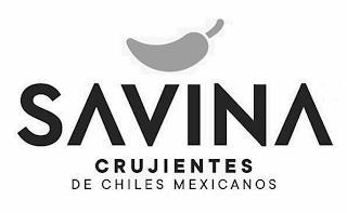 SAVINA CRUJIENTES DE CHILES MEXICANOS trademark