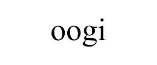 OOGI trademark