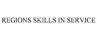 REGIONS SKILLS IN SERVICE trademark