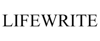 LIFEWRITE trademark