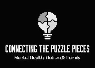 CONNECTING THE PUZZLE PIECES MENTAL HEALTH, AUTISM, & FAMILY trademark