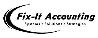 FIX-IT ACCOUNTING SYSTEMS · SOLUTIONS · STRATEGIES trademark