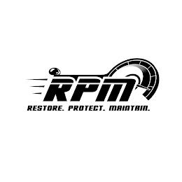 RPM RESTORE. PROTECT. MAINTAIN. trademark