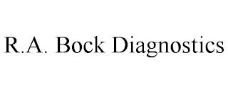 R.A. BOCK DIAGNOSTICS trademark