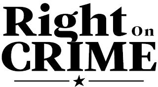 RIGHT ON CRIME trademark