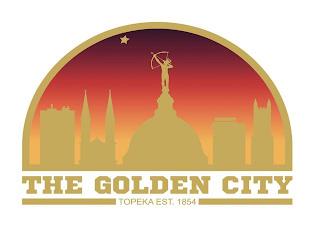 THE GOLDEN CITY TOPEKA EST. 1854 trademark