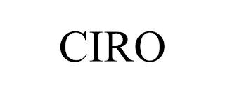 CIRO trademark