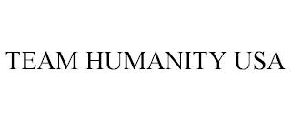 TEAM HUMANITY USA trademark