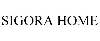 SIGORA HOME trademark