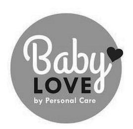 BABY LOVE BY PERSONAL CARE trademark