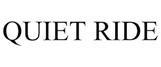 QUIET RIDE trademark