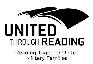 UNITED THROUGH READING READING TOGETHER UNITES MILITARY FAMILIES trademark