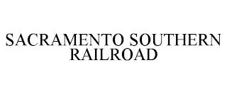 SACRAMENTO SOUTHERN RAILROAD trademark