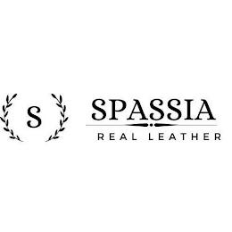 SPASSIA S REAL LEATHER trademark