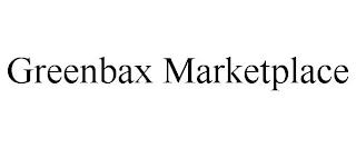 GREENBAX MARKETPLACE trademark