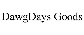 DAWGDAYS GOODS trademark