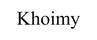 KHOIMY trademark