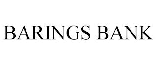 BARINGS BANK trademark