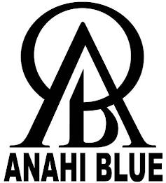 AB ANAHI BLUE trademark